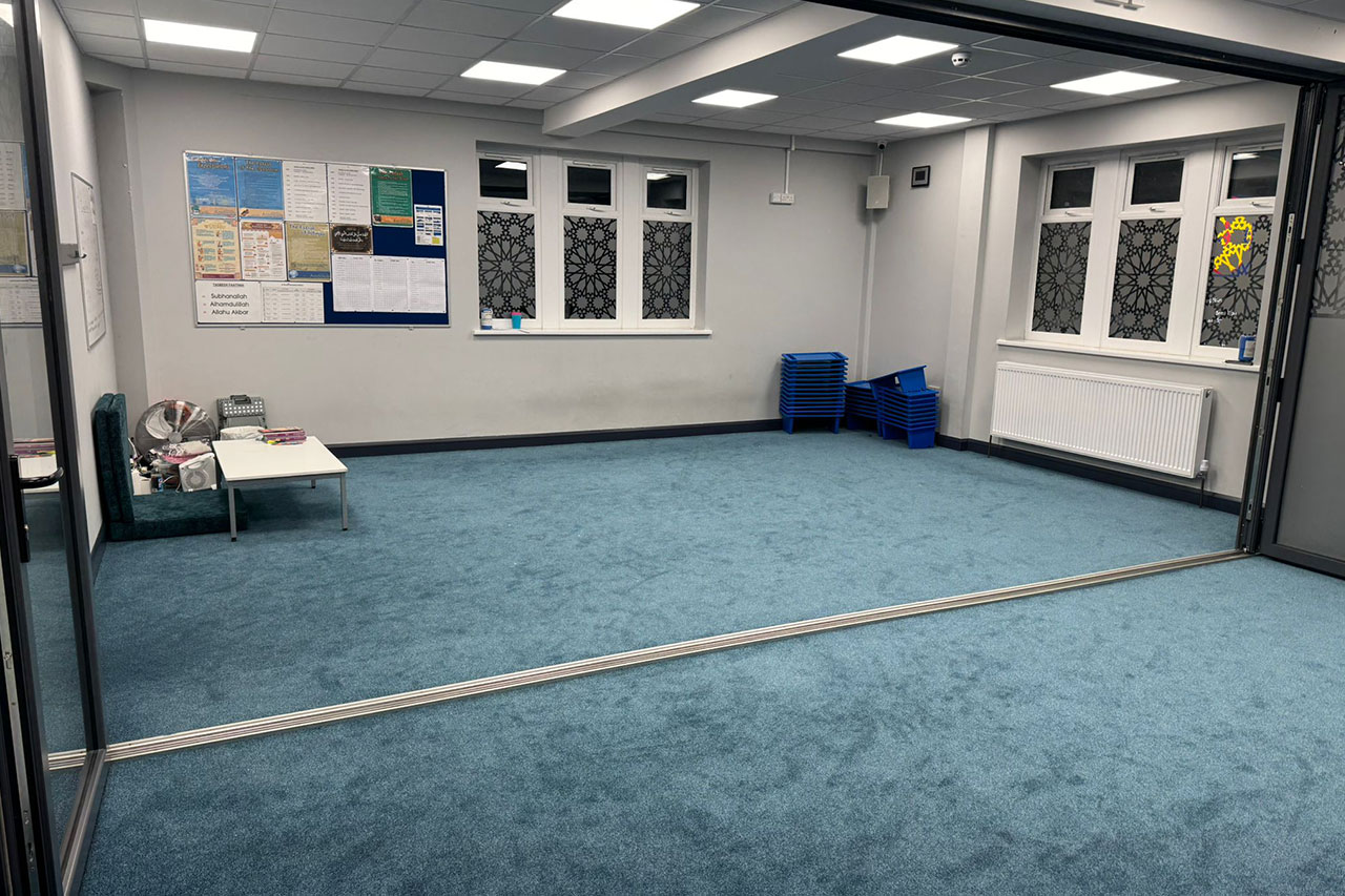 Dedicated classroom for Qur’an memorisation (Hifz) at Al Hikmah Learning Centre